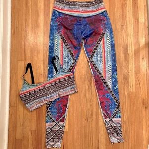 ONEZIE yoga pant + matching bralette